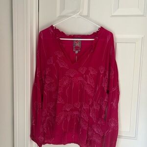 Johnny Was Fuchsia Women’s Top - Size Small